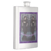 Vampier Flask Gothic Flask Halloween Flask Vampyre Flacon (Rechts)