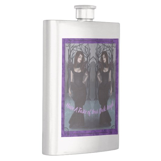 Vampier Flask Gothic Flask Halloween Flask Vampyre Flacon (Rechts)