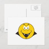 Vampier Gezicht Briefkaart (Voorkant / Achterkant)