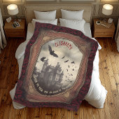  Vampier Gothic Romantisch Dracula Kussen Fleece Deken