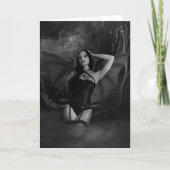 Vampier Gotisch Wenskaart Kaart (Voorkant)