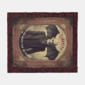  Vampier Gotische Halloween Dracula Fleece Deken (Voorkant (Horizontaal))