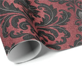 Vampier Halloween patroon Cadeaupapier (Rol Hoek)
