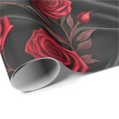 Vampier Halloween patroon Cadeaupapier (Rol Hoek)