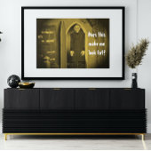  Vampier Horror Nosferatu Mosterd Geel Poster