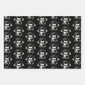 Vampier Horror Scary Spooky Inpakpapier Vel (Voorkant)