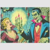  vampier horror strips tissuepapier (Voorkant)