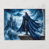 Vampier in het kasteel van Moonlit Briefkaart (Voorkant)