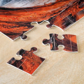 Vampier in het rode maanlicht legpuzzel (Zijkant)