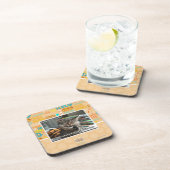 vampier-kat glimlacht drankjes onderzetter (Rechterzijde)