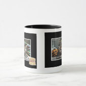 vampier-kat glimlacht mok (Midden)