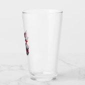 Vampier Kat � Leuke Halloween Huisdier T-shirt Glas (Links)