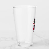 Vampier Kat � Leuke Halloween Huisdier T-shirt Glas (Rechts)