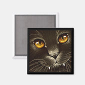 Vampier Kat! -Magneet Magneet (Voorkant / Achterkant)