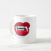 vampier koffiemok (Voorkant links)