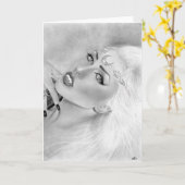 Vampier Koningin Card Kaart (Gele Bloem)