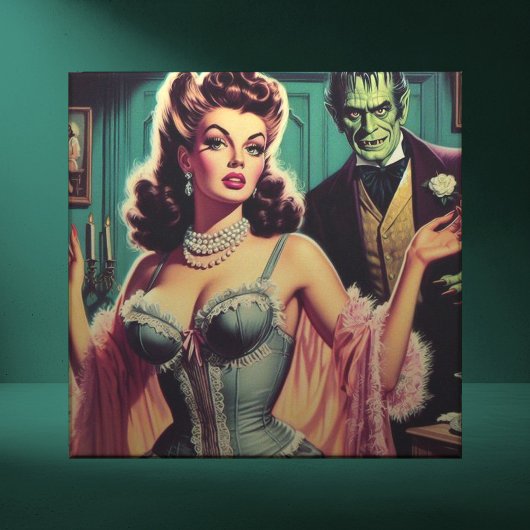  vampier meisje tegeltje