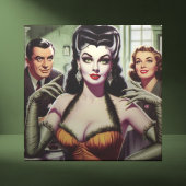  vampier meisje tegeltje