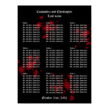 Vampier met gasttafelzitjes voor themumentenbruilo