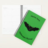 Vampier met kattengezicht - Halloween aangepaste p Planner (Display)