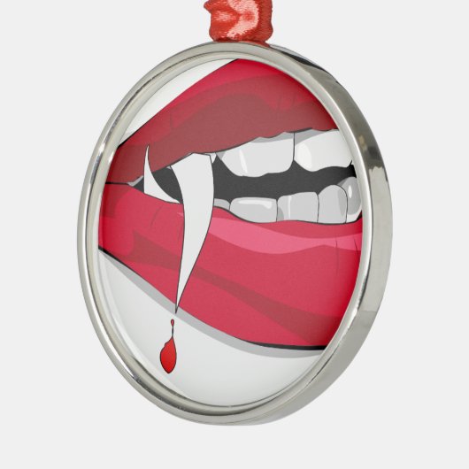 vampier metalen ornament (Links)