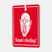 Vampier Metalen Ornament (Voorkant links)