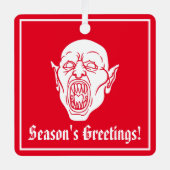 Vampier Metalen Ornament (Voorkant)