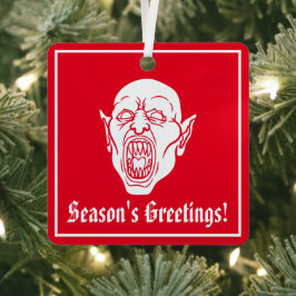 Vampier Metalen Ornament