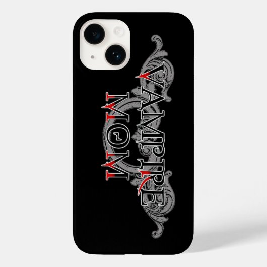 Vampier Moeder Case-Mate iPhone Case (Achterkant)