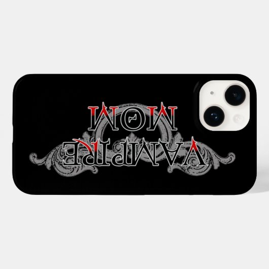 Vampier Moeder Case-Mate iPhone Case (Achterkant (horizontaal))