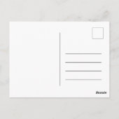 Vampier / Monster Hand die uit het moeras reikt Briefkaart (Achterkant)