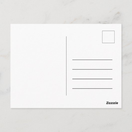 Vampier / Monster Hand die uit het moeras reikt Briefkaart (Achterkant)