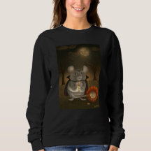 Vampier Muis Halloween Sweatshirt