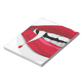 vampier notitieblok (Linkerzijde)