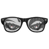 Vampier Ogen Zonnebril Leuke Zombie Kostuum Gesche (Voorkant)