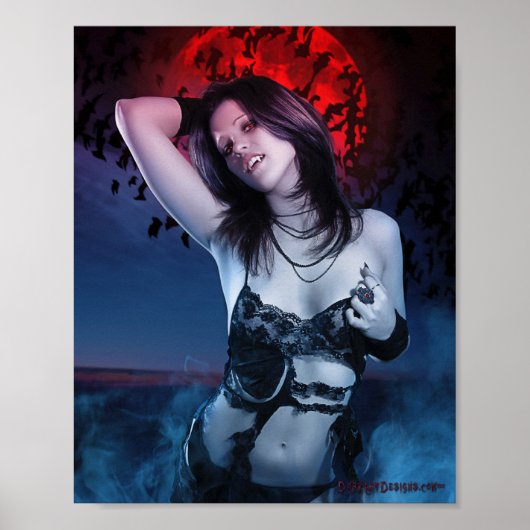 Vampier op Dusk 8x10 Poster (Voorkant)