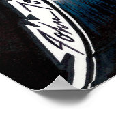 Vampier op het strand poster (Hoek)