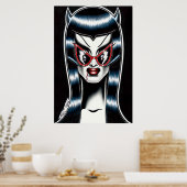 Vampier op het strand poster (Keuken)