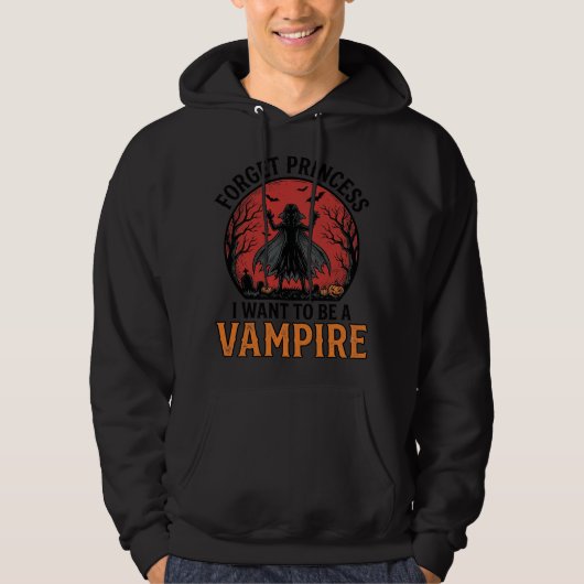 Vampier Prinses Shirt Spooky Retro Halloween Desi (Voorkant)