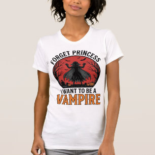 Vampier Prinses Shirt Spooky Retro Halloween Desi