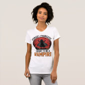 Vampier Prinses Shirt Spooky Retro Halloween Desi (Voorkant volledig)