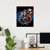 Vampier Rocker Poster (Thuiskantoor)