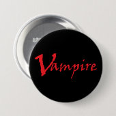 Vampier Ronde Button 7,6 Cm (Voorkant /achterkant)