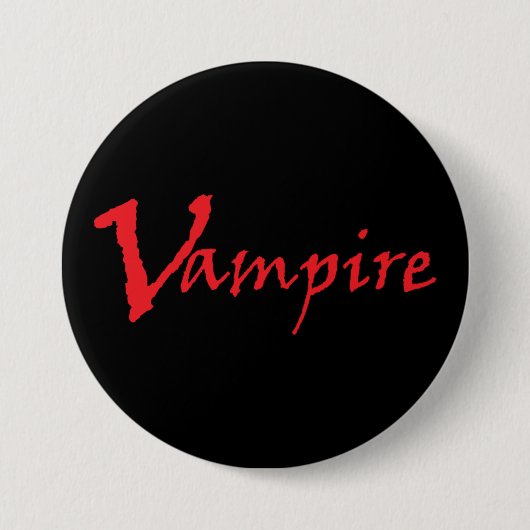 Vampier Ronde Button 7,6 Cm (Voorkant)