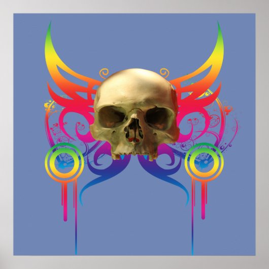 Vampier Schedel Poster (Voorkant)