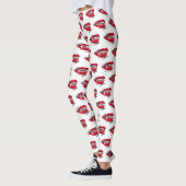 Vampier Soms bijt ik Halloween Leggings wit (Links)