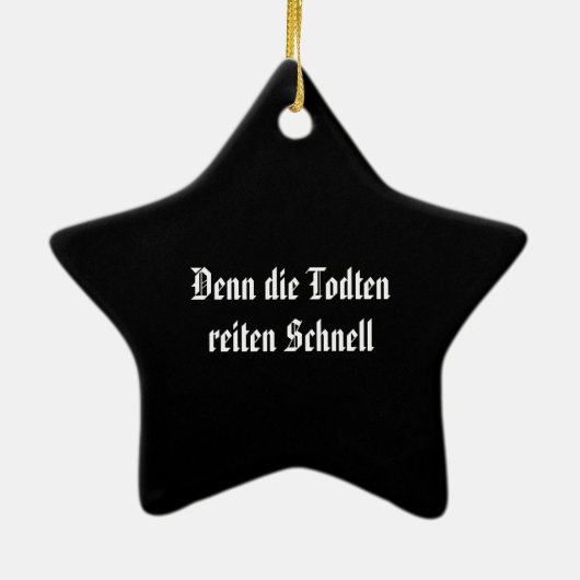 Vampier Spooky Horror Dracula Keramisch Ornament (Achterkant)