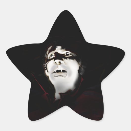 Vampier Ster Sticker (Voorkant)