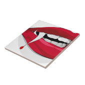 vampier tegeltje (Zijkant)