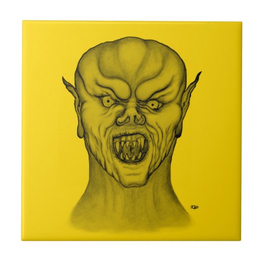 Vampier Tegeltje (Voorkant)